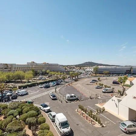 Terrasse Privee - Parking - Le Bellagio Heliopolis - Village Naturiste Agde